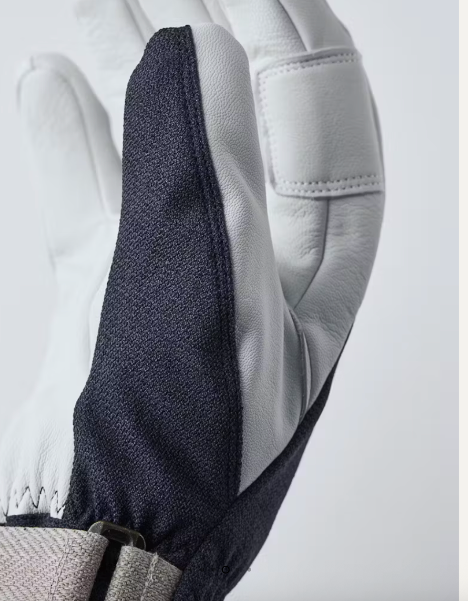 Hestra Army Leather Patrol 5-finger Navy