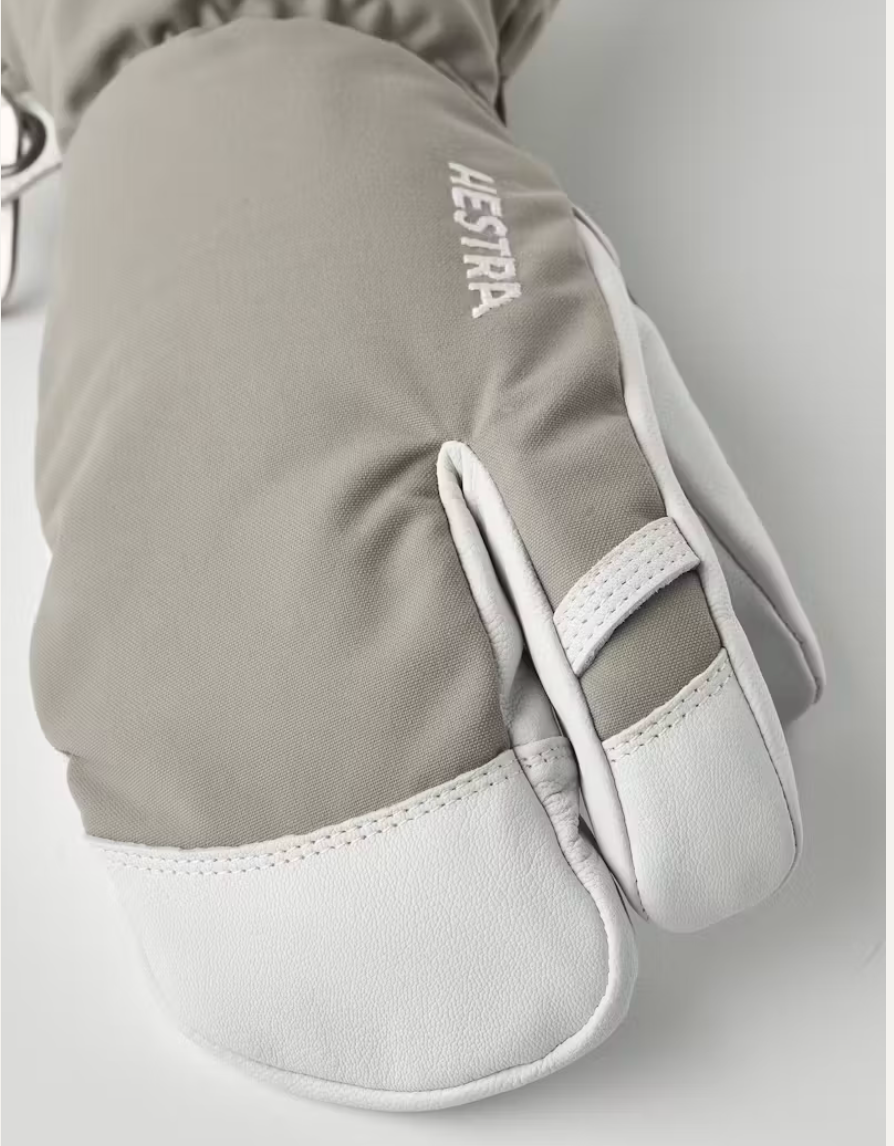 Hestra Heli Ski Dame 3-finger Khaki