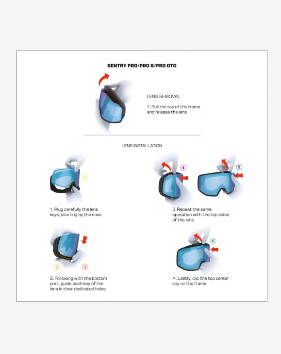 Salomon SENTRY PRO SIGMA Silver (+ ekstra linse)