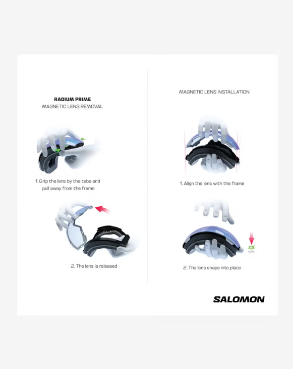 Salomon Radium Prime Sigma Rainy Day (+ ekstra linse)