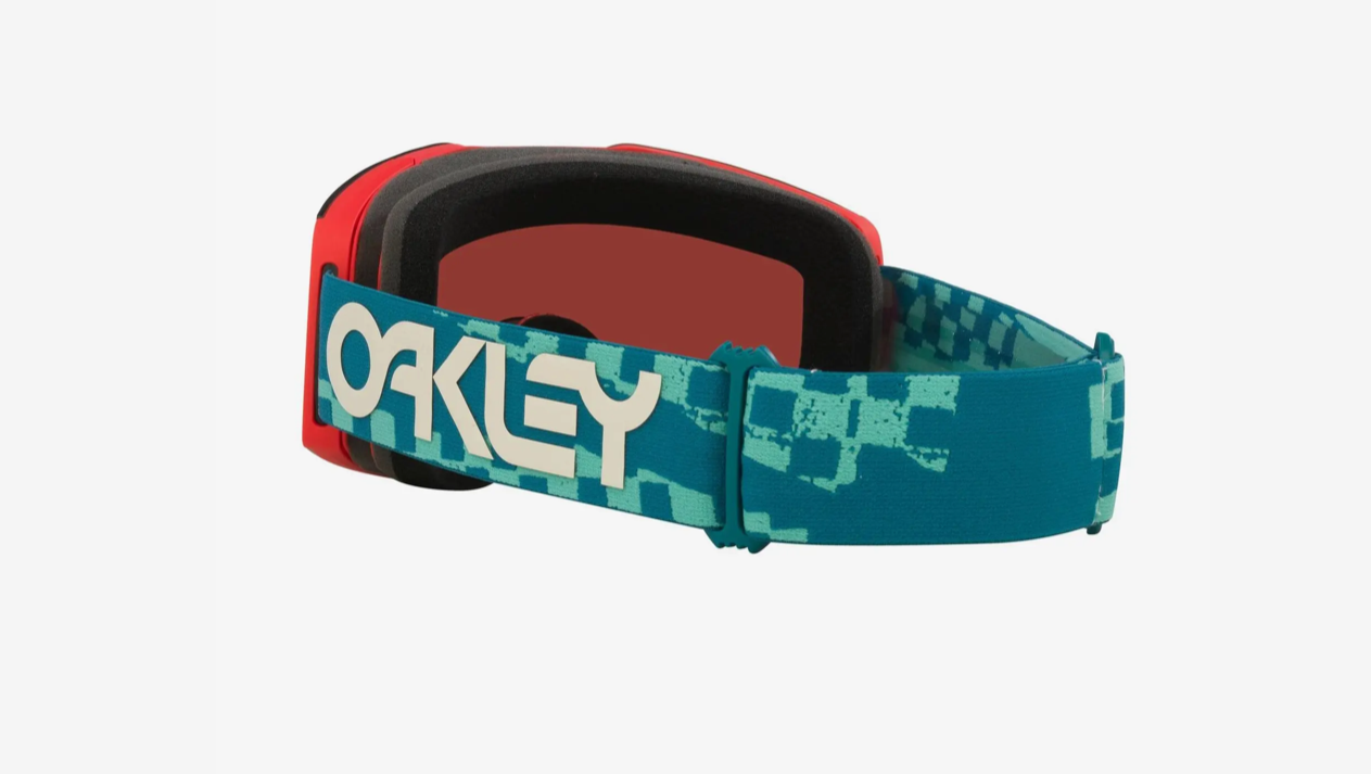 Oakley Fall Line M Pacific Chex Prizm Snow Rose Gold Iridium