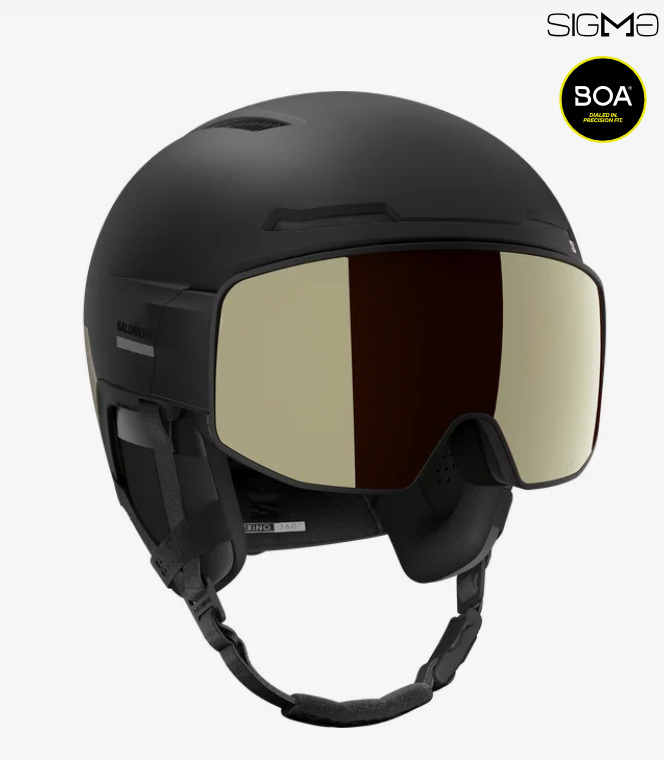 Salomon DRIVER PRIME SIGMA PLUS Black / Light Bronze Met.