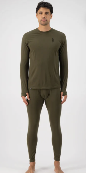 Mons Cascade Merino Flex 200 LS Olive