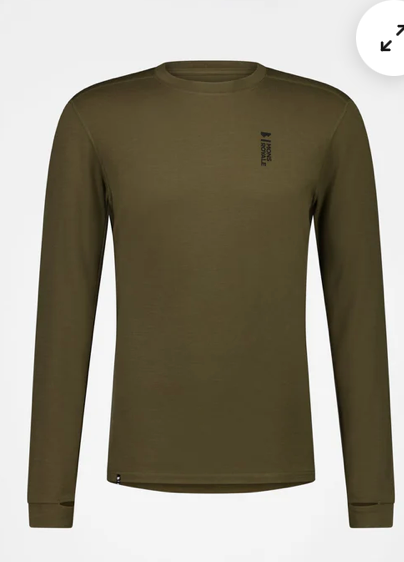 Mons Cascade Merino Flex 200 LS Olive