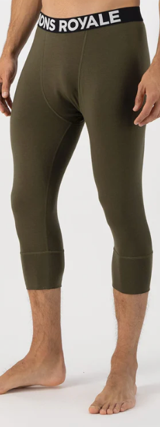 Mons Cascade Merino 200 3/4 Ben Olive