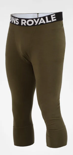 Mons Cascade Merino 200 3/4 Ben Olive