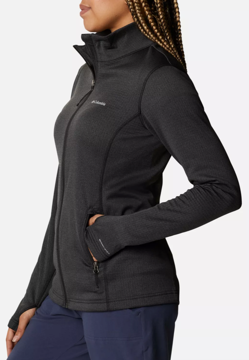 Columbia Park View Grid Fleece Sort