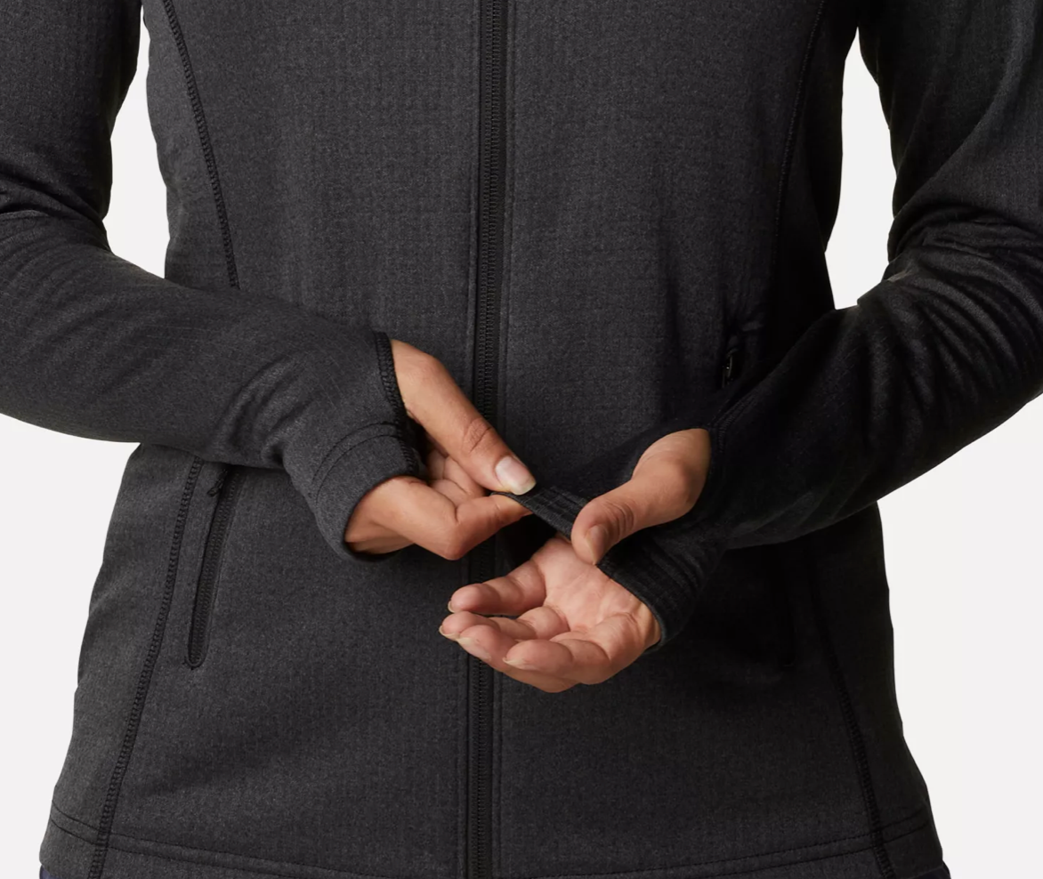 Columbia Park View Grid Fleece Sort