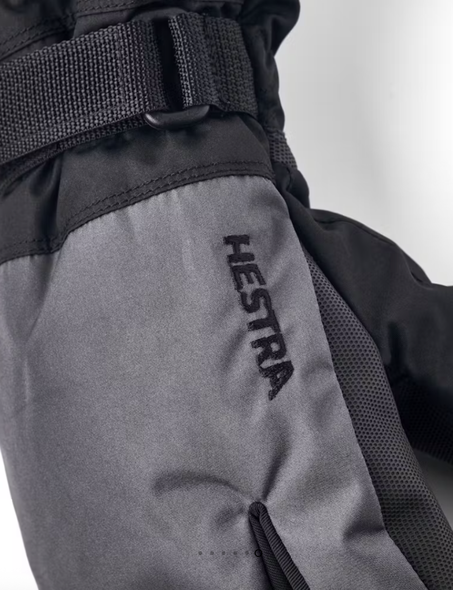 Hestra Gauntlet Jr 3-F Grå