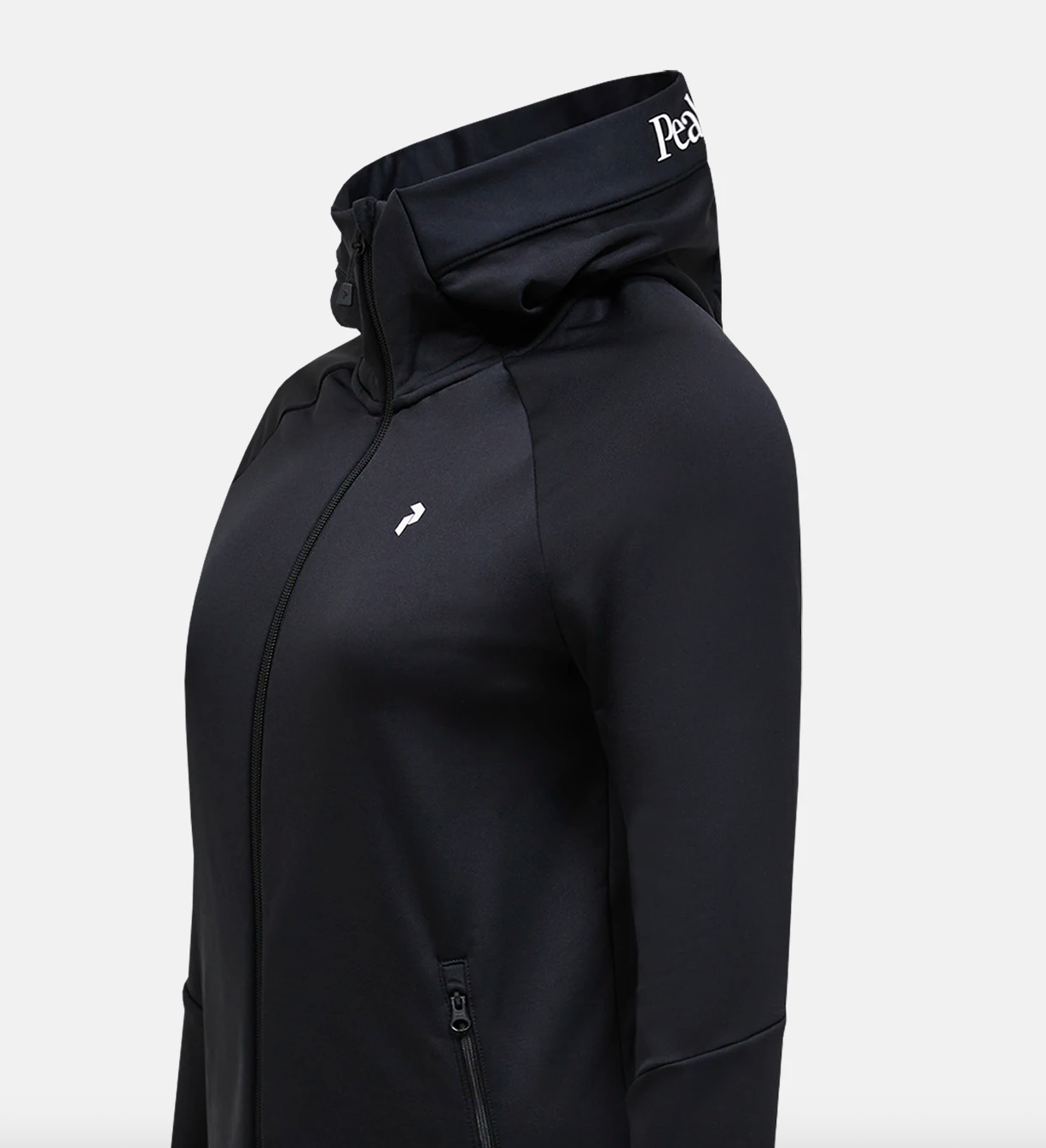 Peak Rider W Essentials Zip Hood Black
