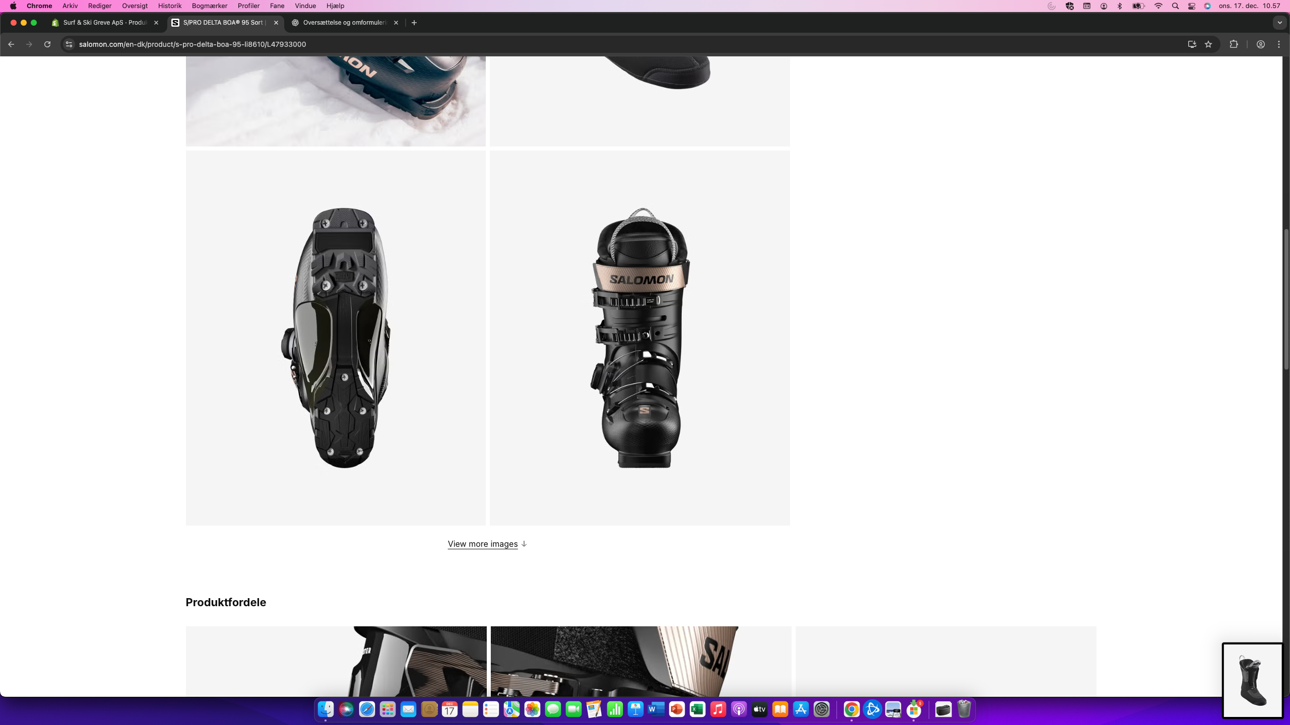 Salomon S/PRO DELTA BOA 95 W GW Black