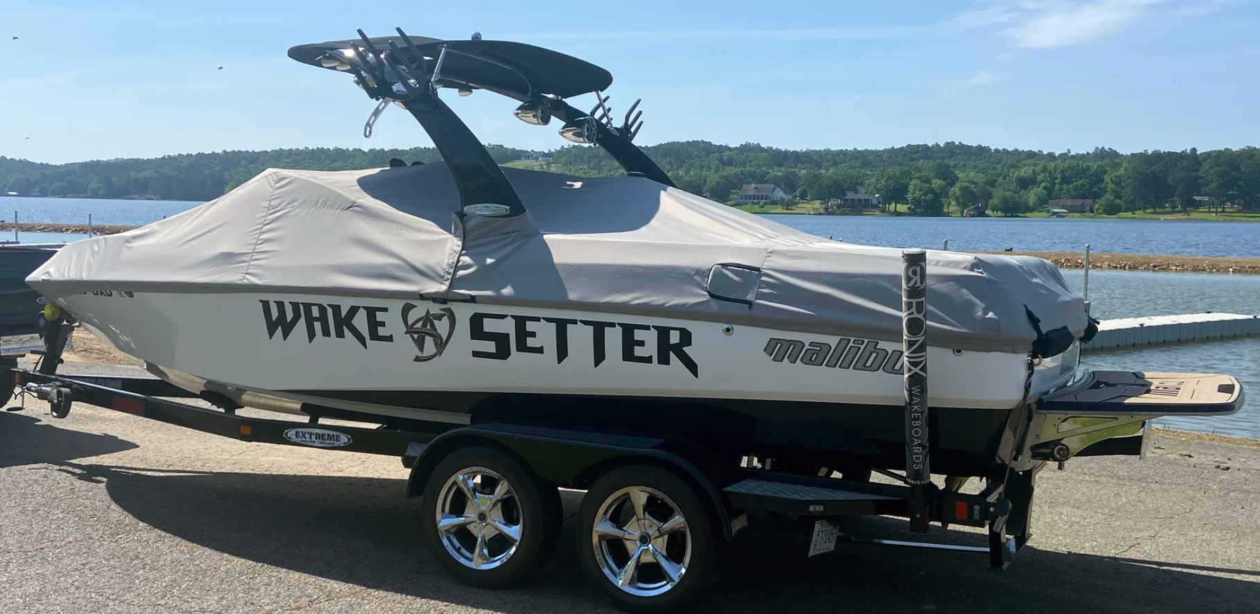 Malibu VTX 20 Boat Cover (Black) 2009