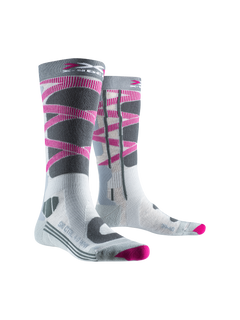 X-Socks Ski Control 4.0 Dame - Grey Melange/Charcoal