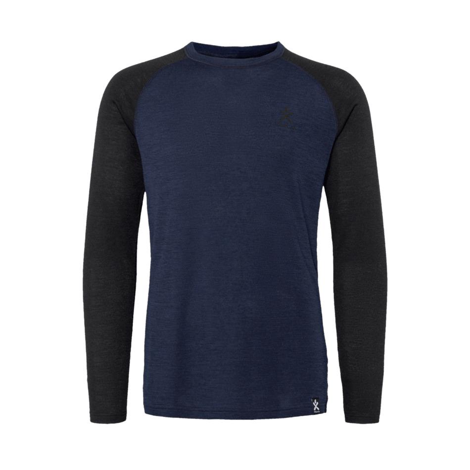 Bula Norm Merino Wool Crew – Navy