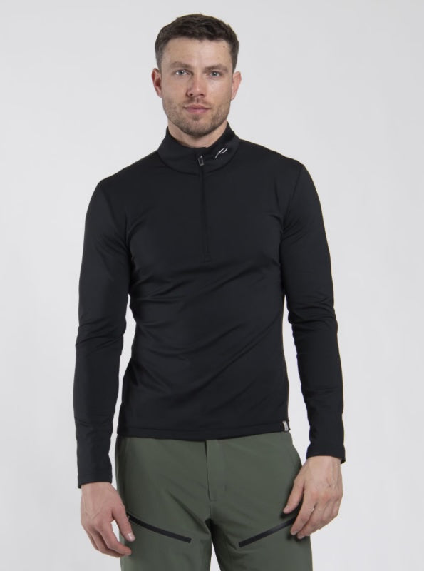Kjus Men Feel Midlayer Half-Zip - Black